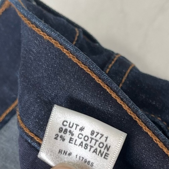 J Brand Starless Dark Wash Slim Boot Leg Jeans 27 Retro Y2K Style Elena Gilbert - Picture 8 of 10